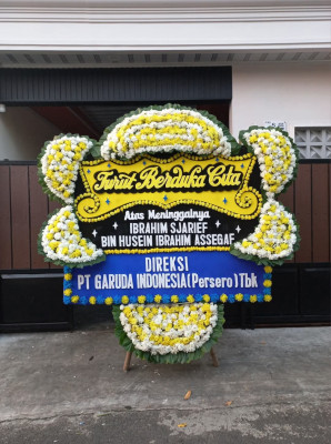 Papan Bunga Duka di Girian Weru Dua